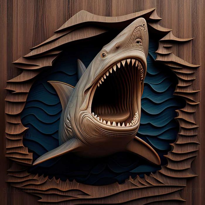 Animals Megalodon